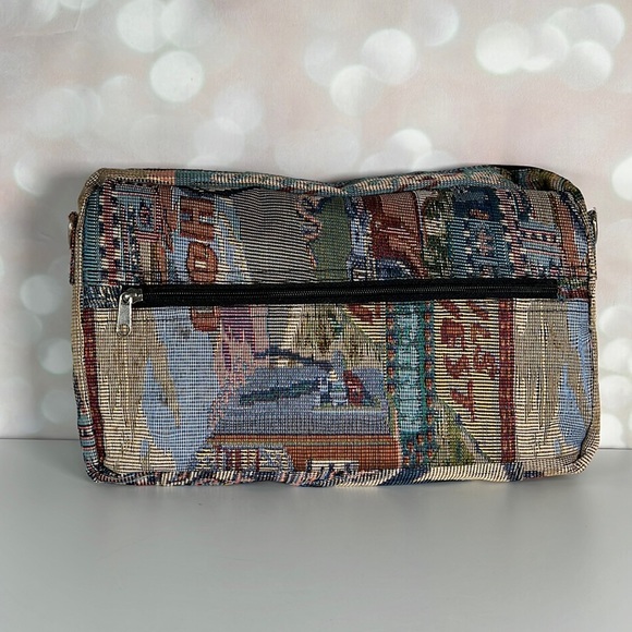 Koret Handbags - KORET Tapestry Bag/Shopping Tote w Wheels NEW